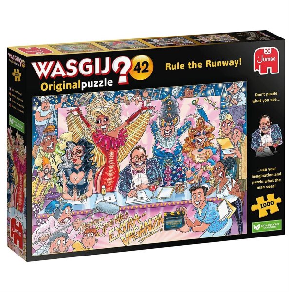 Jumbo 1110100013 Wasgij Original 42 Glanz und Glitter! 1000 Teile