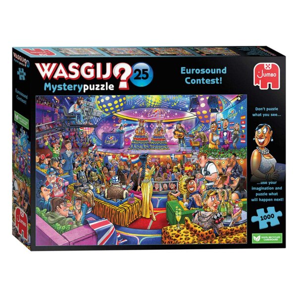 Jumbo 1110100019 Wasgij Mystery 25 Eurosound Contest 1000 Teile