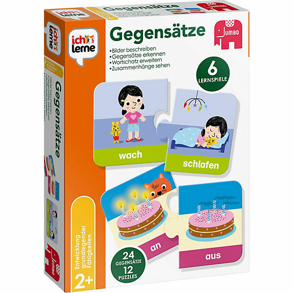 Jumbo 19723 Ich lerne Gegensätze