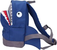 Depesche 12042 Dino World Rucksack Hai blau