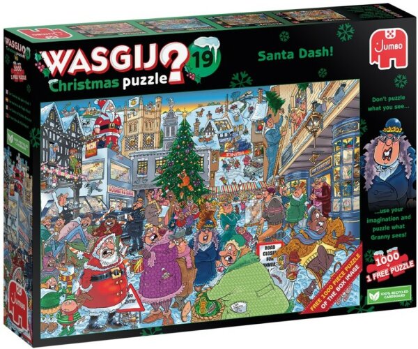 Jumbo 1110100021 Wasgij Christmas 19 2x1000 Teile