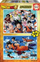 Educa 18214 Dragon Ball Super 2x100 Teile Puzzle