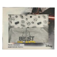 STAR WARS (9300) BABY GROW 2PCK 24 Mon / 86 cm