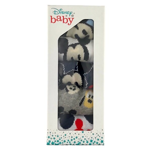 DISNEY BABY (7753) SOCKS 5PCK size 15/16