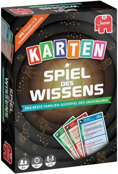 Jumbo 19949 Spiel des Wissens Kartenspiel