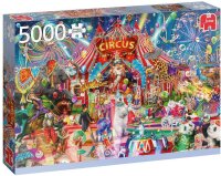 B-WARE Jumbo 18871 Eine Nacht im Zirkus 5000 Teile Puzzle