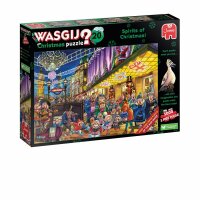 Jumbo 1110100334 Wasgij Weihnachtsgeister 1000 Teile Puzzle