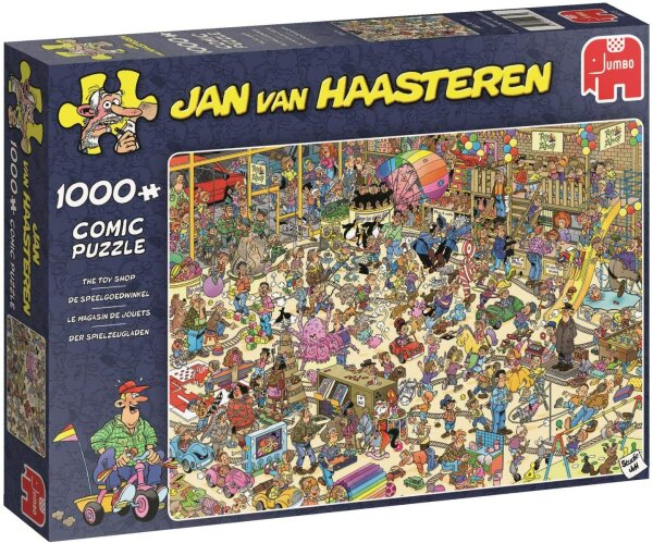 Jumbo 19073 Jan van Haasteren - Das Spielzeuggeschäft 1000 Teile Puzzle