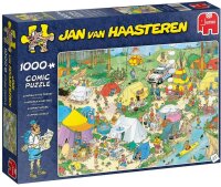 Jumbo 19086 Jan van Haasteren - Camping im Wald 1000...