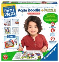 Ravensburger 04558 Aqua Doodle Puzzle Einsatzfahrzeuge