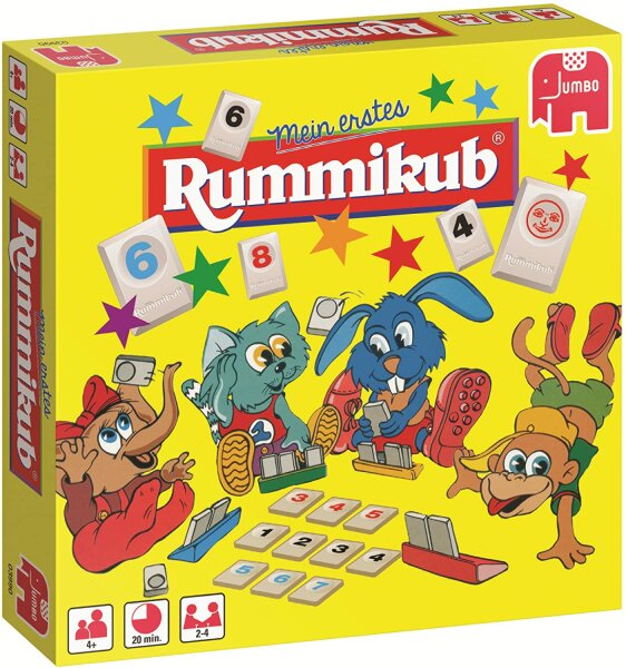 Jumbo 03990 Original Rummikub Junior Kinderspiel