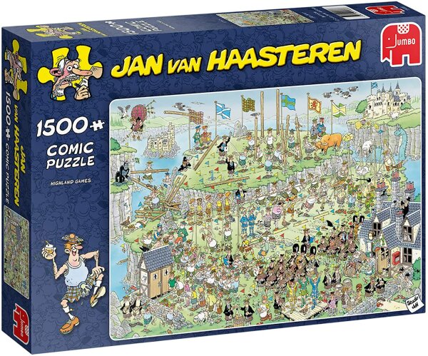 Jumbo 19088 Jan van Haasteren - Highland Games 1500 Teile Puzzle