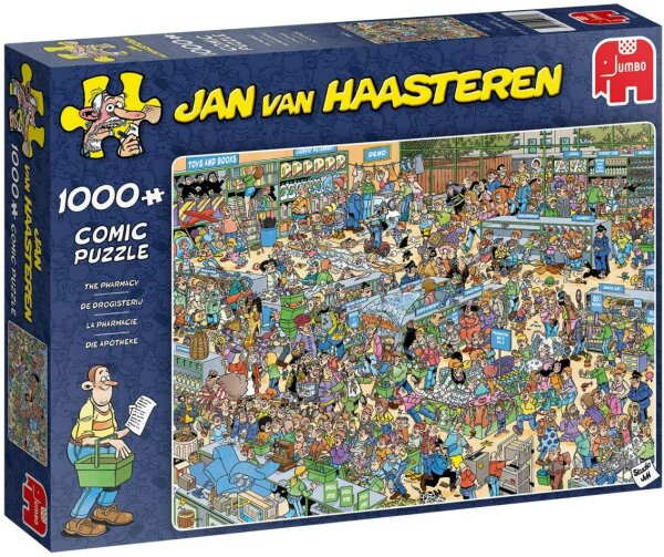 Jumbo 19199 Jan Van Haasteren - Die Apotheke 1000 Teile