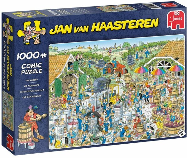 Jumbo 19095 Jan Van Haasteren - Auf dem Weingut 1000 Teile Puzzle