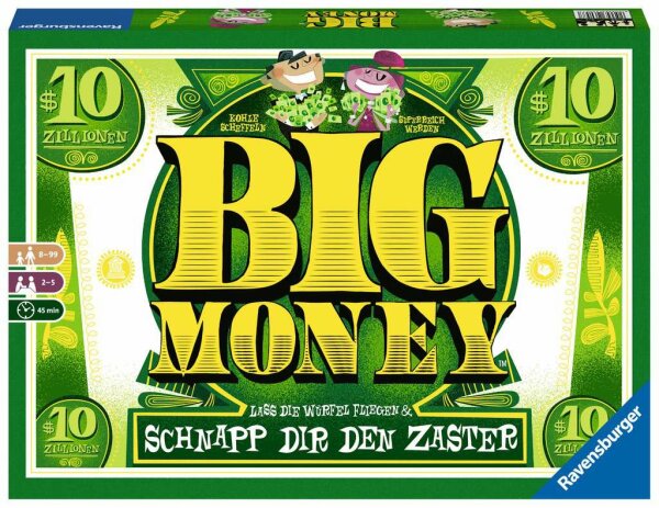 Ravensburger 26057 Big Money™ Schnapp dir den Zaster Familienspiel