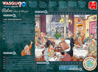 Jumbo 19177 Wasgij Retro Mystery 4 - Live-Unterhaltung!...