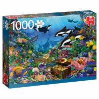 Jumbo 18814 Juwelen der Tiefe 1000 Teile Puzzle