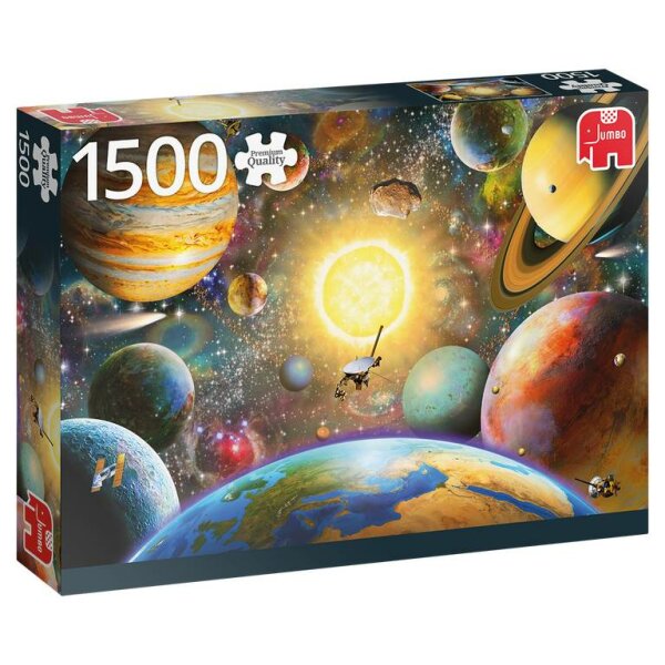 Jumbo 18866 Schweben im Weltraum 1500 Teile Puzzle