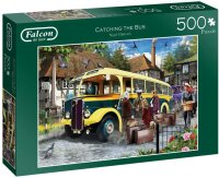 Jumbo 11260 Falcon - Catching the Bus 500 Teile Puzzle