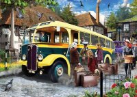 Jumbo 11260 Falcon - Catching the Bus 500 Teile Puzzle