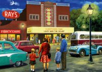 Jumbo 11240 Falcon - A Trip to the Movies 500 Teile Puzzle