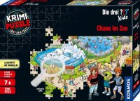 KOSMOS 69799 Krimi Puzzle: Die drei ??? Kids - Chaos im Zoo 150 Teile Puzzle