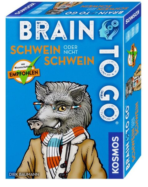 KOSMOS 69082 BRAIN TO GO® – Schwein oder nicht Schwein