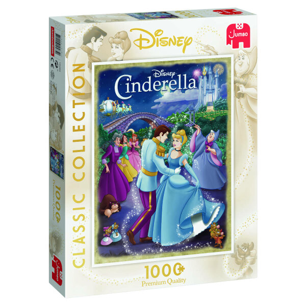 Jumbo 19485 Disney Classic Collection Cinderella 1000 Teile Puzzle