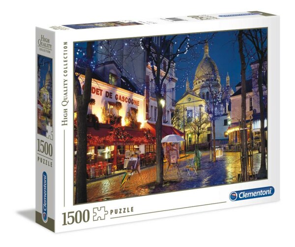 Clementoni 31999 Paris, Montmartre 1500 Teile Puzzle High Quality Collection