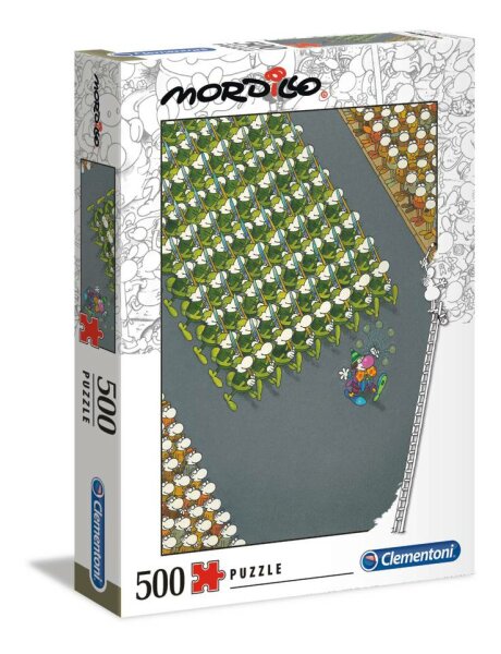 Clementoni 35078 Der Marsch 500 Teile Puzzle Mordillo Collection