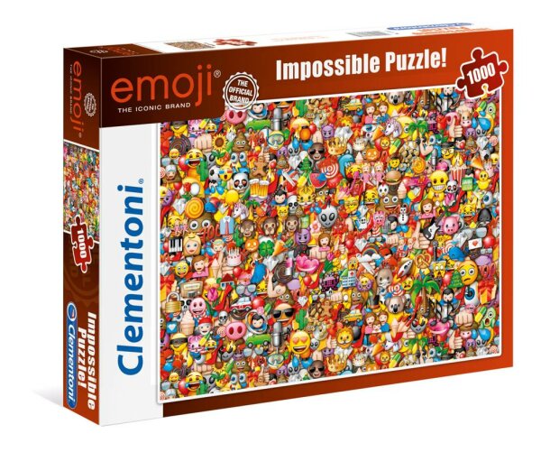Clementoni 39388 Emoji 1000 Teile Impossible Puzzle
