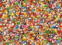 Clementoni 39388 Emoji 1000 Teile Impossible Puzzle