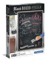 Clementoni 39478 Travel 1000 Teile Puzzle Black Board