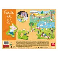 Jumbo 53427 GOULA - Puzzle XXL Ein Tag auf dem Land