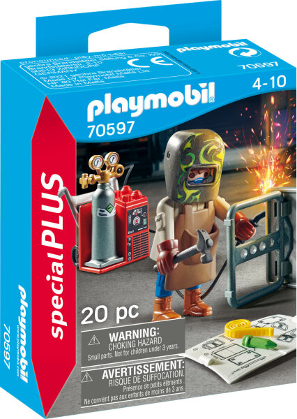 Playmobil 70597 special Plus Schweißer mit Ausrüstung