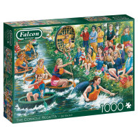 Jumbo 11338 Falcon - The Coracle Regatta 1000 Teile Puzzle