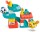 Mattel GKX70 Mega Bloks Vergnügungspark First Builders
