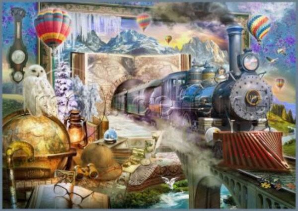 Schmidt 58964 Magische Reise 1000 Teile Puzzle