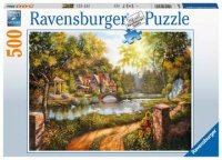 Ravensburger 16582 Cottage am Fluß 500 Teile Puzzle