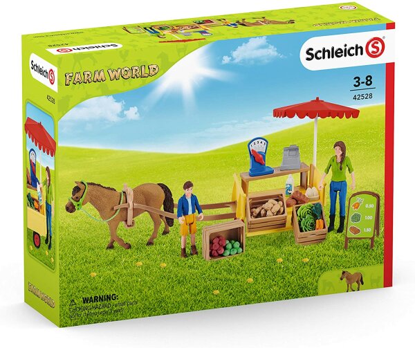 Schleich 42528 Farm World Mobiler Farm Stand