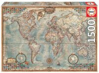 Educa 16005 Antike Weltkarte 1500 Teile Puzzle