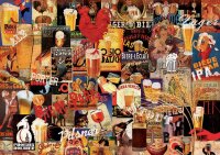 Educa 17970 Bier Vintage Schilder 1000 Teile Puzzle