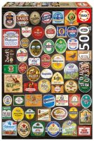Educa 18463 Bierlabels Collage 1500 Teile Puzzle