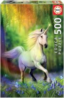 Educa 18448 Einhorn im Regenbogen 500 Teile Puzzle