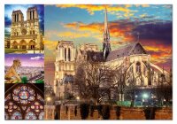 Educa 18456 Notre Dame Collage 1000 Teile Puzzle