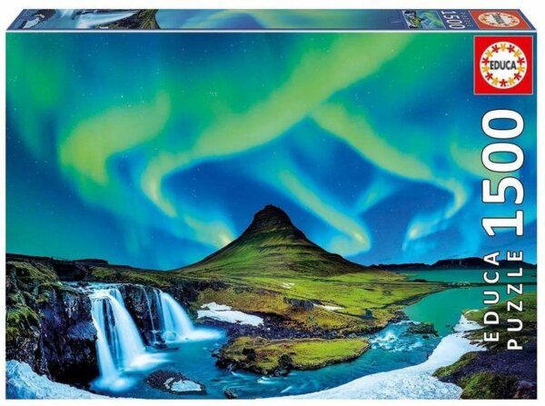 Educa 19041 Polarlichter 1500 Teile Puzzle