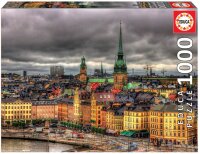 Educa 17664 Sicht auf Stockholm 1000 Teile Puzzle