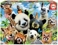 Educa 18117 Tierfreunde Selfie 1000 Teile Puzzle
