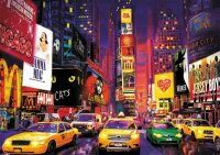 Educa 18499 Times Square 1000 Teile Leuchtpuzzle