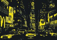 Educa 18499 Times Square 1000 Teile Leuchtpuzzle